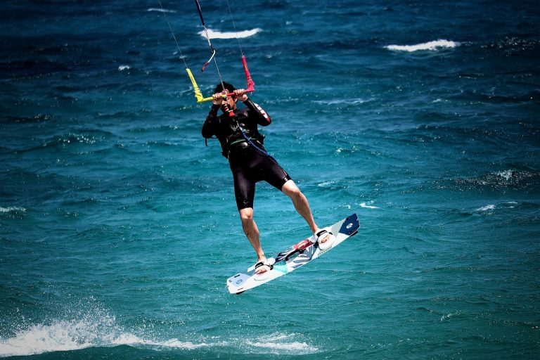 Kite Surfing in Zanzibar